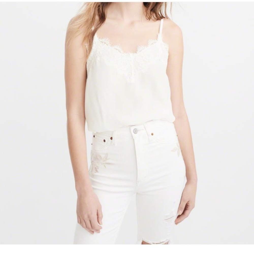 LACE SATIN SHIRT